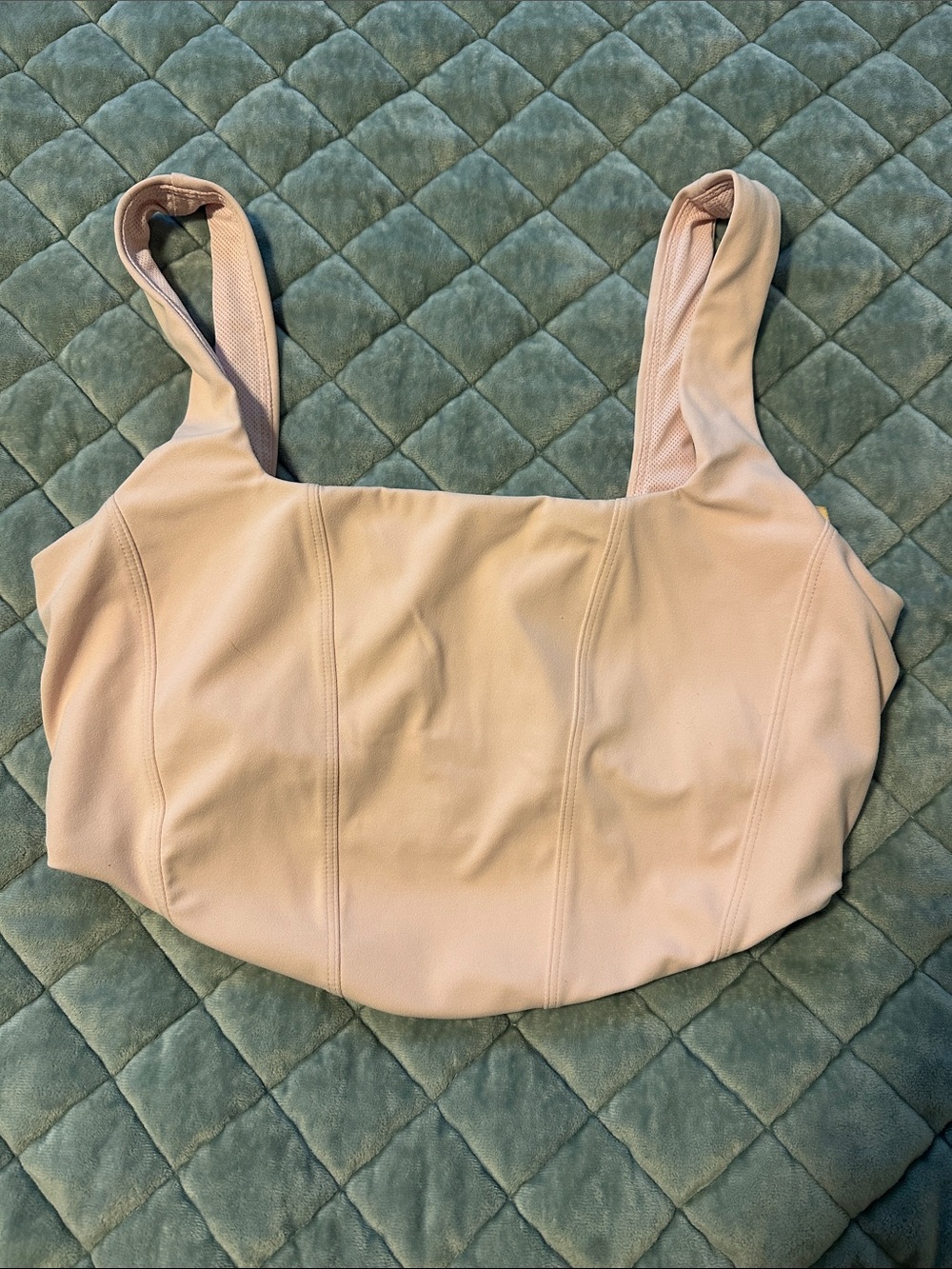 all in motion Pale Pink Tank Sports Bra Top